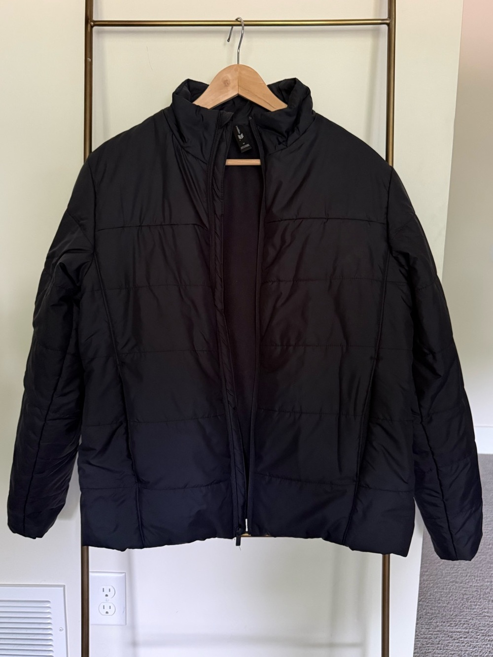 all in motion Black Lightweight Quilted Puffer Jacket